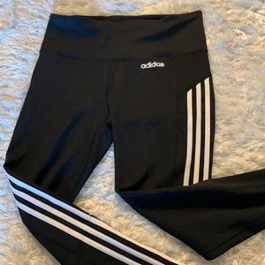 Adidas Climalite Leggings Black Work out